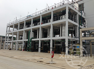 副产蒸汽二合一合成系统