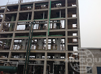 副产蒸汽四合一盐酸合成系统