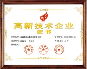 高新技术企业证书